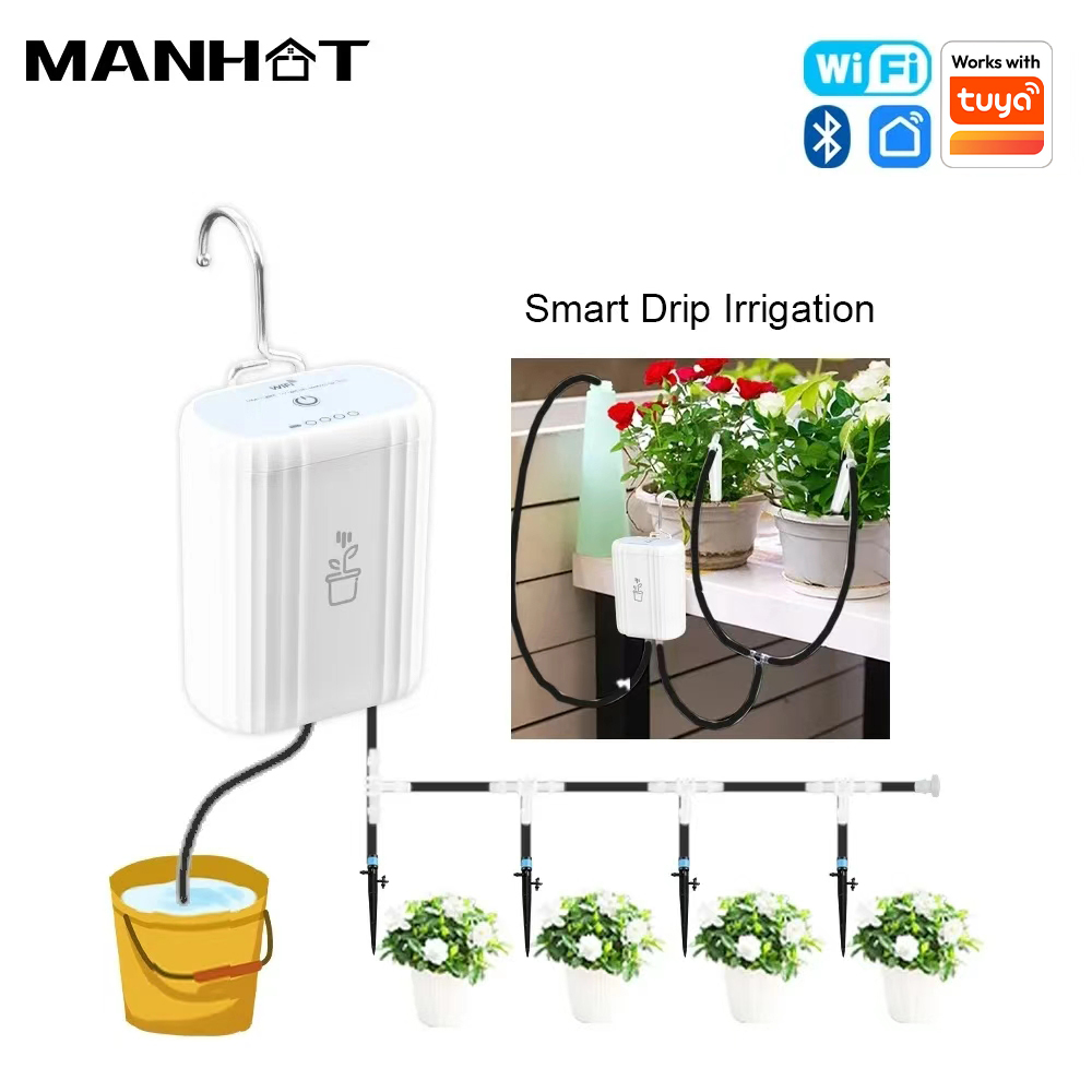 Smart Garden Watering Can - MANHOT Pompa d'Irrigazione Intelligente WiFi con