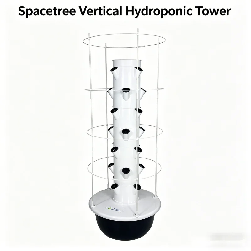 Smart Garden Tower - Sistema di Giardino Verticale Idroponico Intelligente
