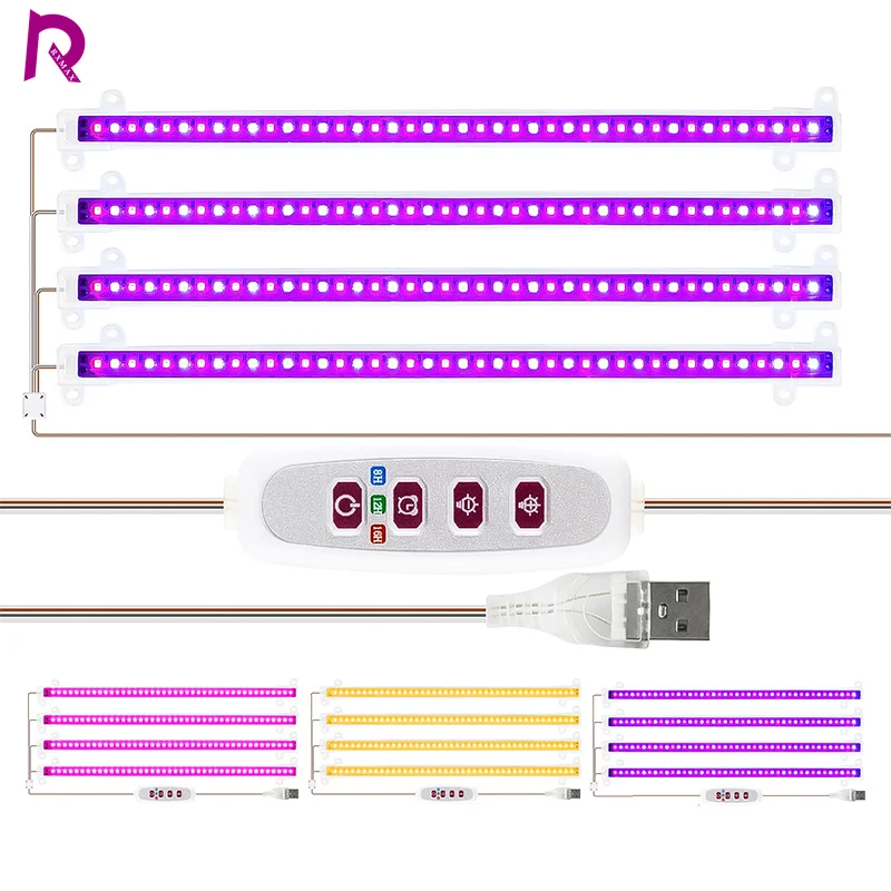 Led Plant Light Strip - Lampada LED per Coltivazione 5V USB,