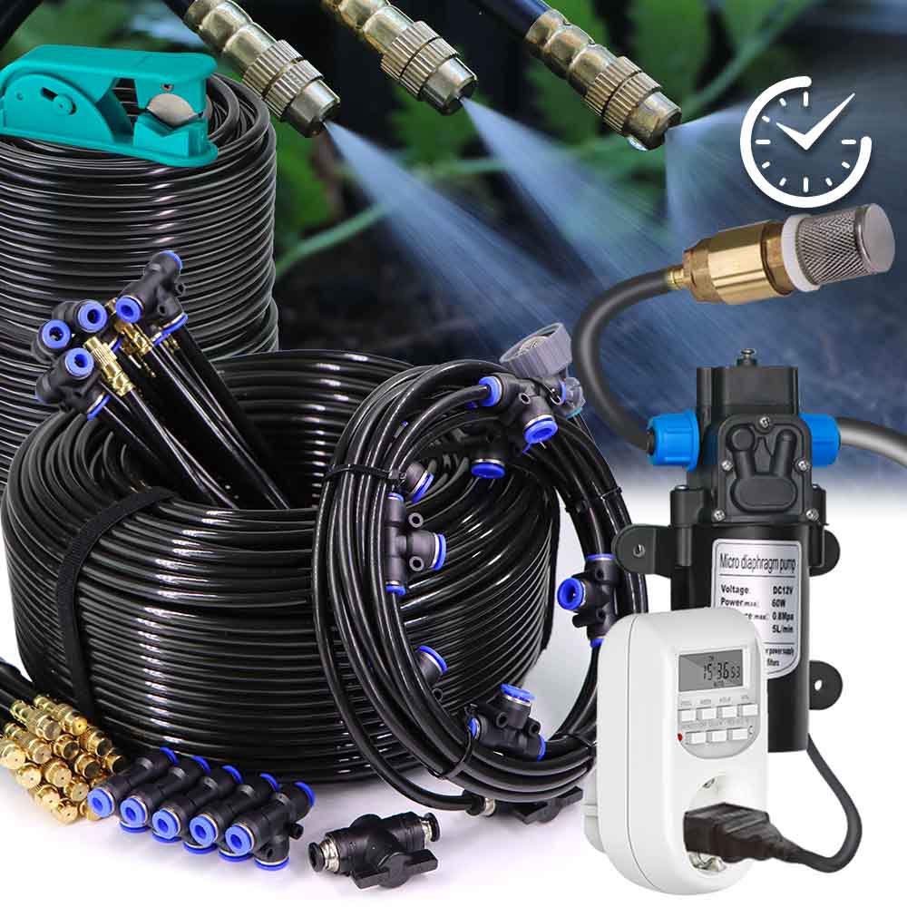 Smart Garden Sprinkler System - 60w pompa autoadescante nebulizzazione sistema di