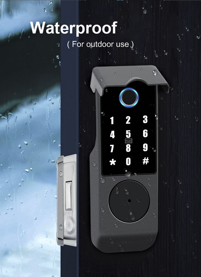Smart Garden Gate - Serratura digitale biometrica per impronte digitali
