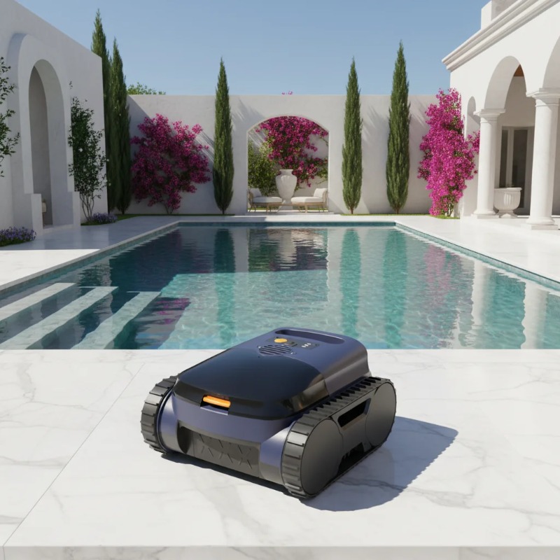 Smart Garden Usa - Robot Pulitore Piscina Senza Fili Airo