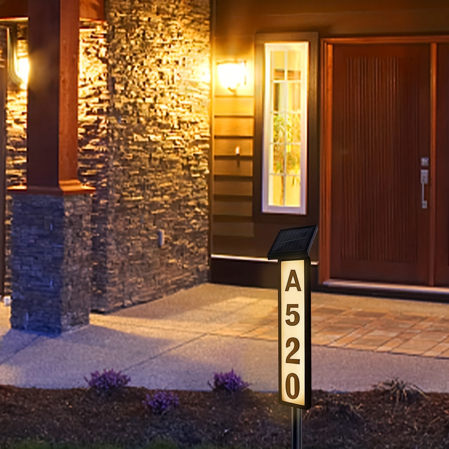 Luci solari per cartelli civic - Smart Garden Gate recensione e prezzo