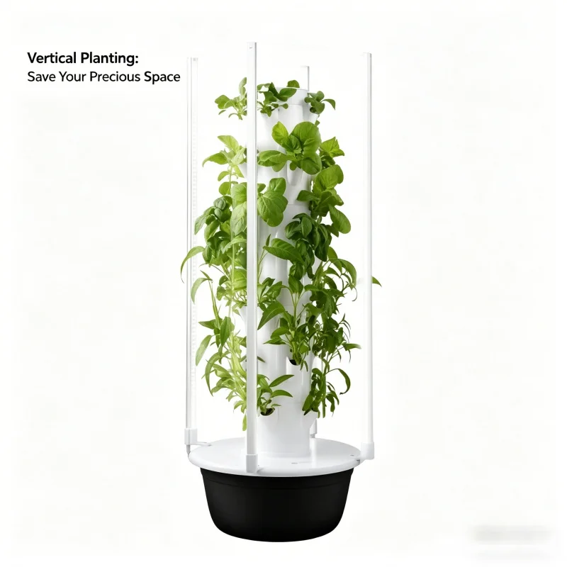 Torre Idroponica Spacetree a 5 - Smart Garden Tower recensione e prezzo