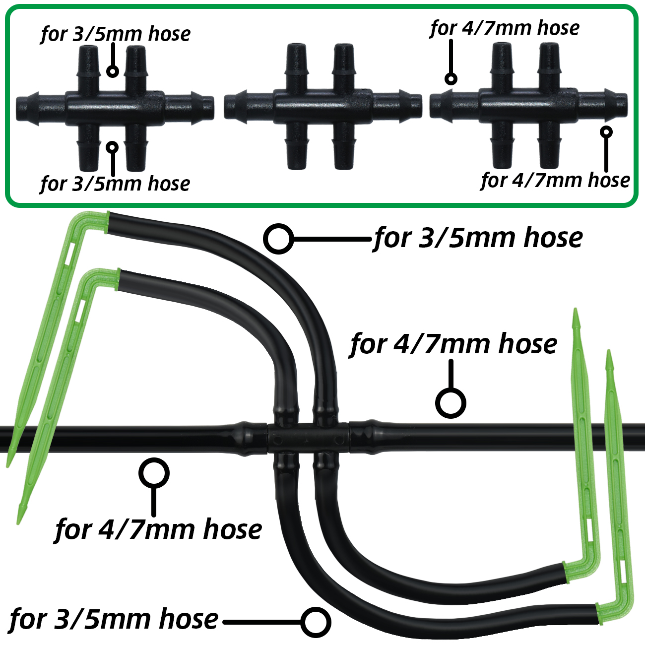 KESLA Giardino 4/7mm a 3/5mm T - Smart Garden Sprinkler System recensione e prezzo
