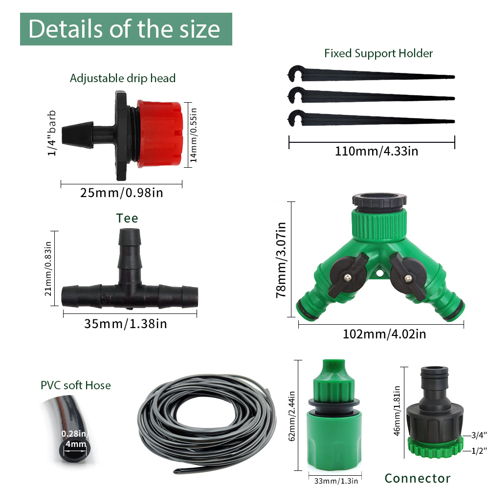 Serra 15M-30M sistema di irrig - Smart Garden Sprinkler System recensione e prezzo
