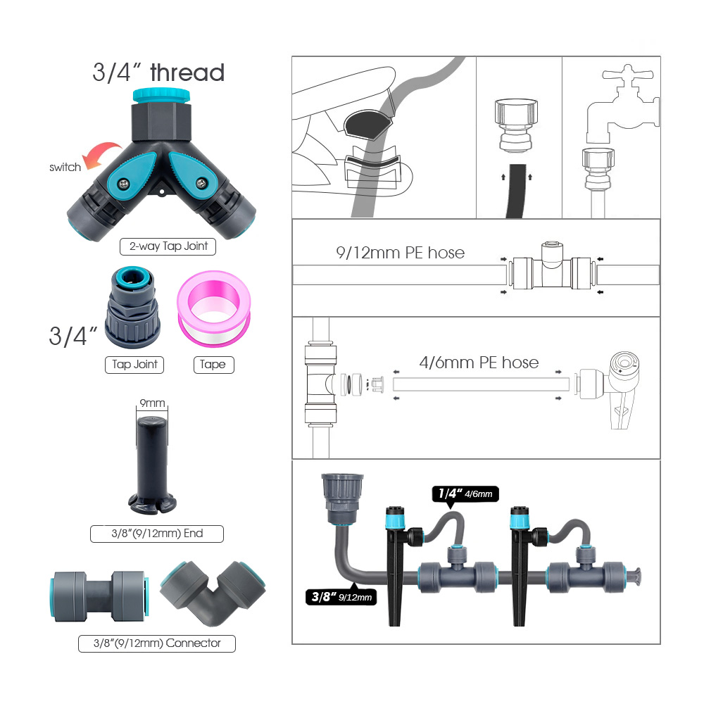 Sistema di irrigazione per irr - Smart Garden Sprinkler System recensione e prezzo