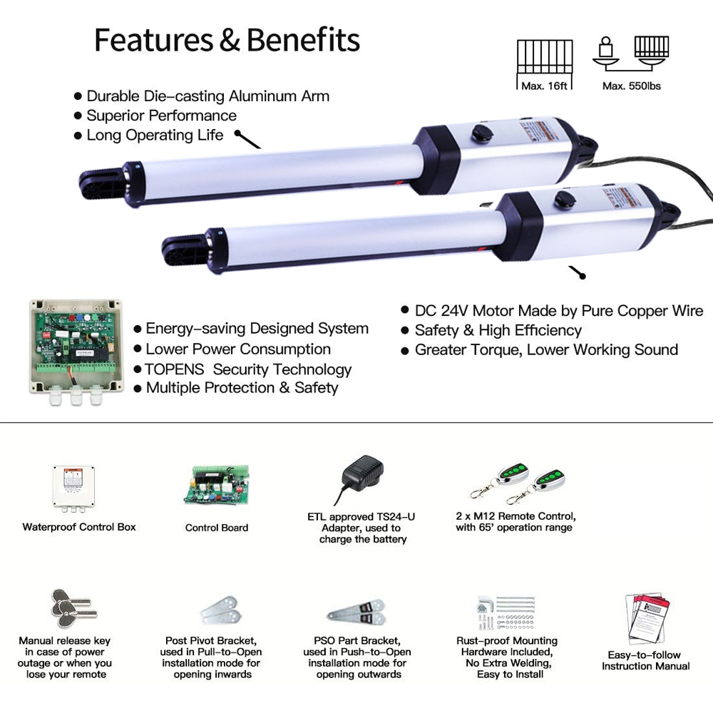 MK702 Operatore automatico per - Smart Garden Gate recensione e prezzo