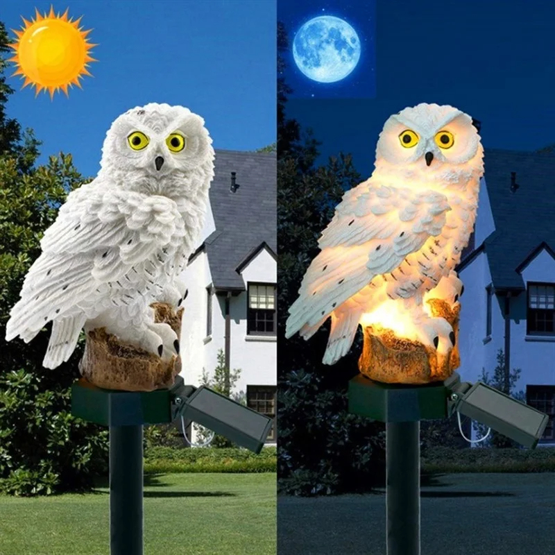 Statua di Gufo Solare con Luce - Smart Garden In Home recensione e prezzo