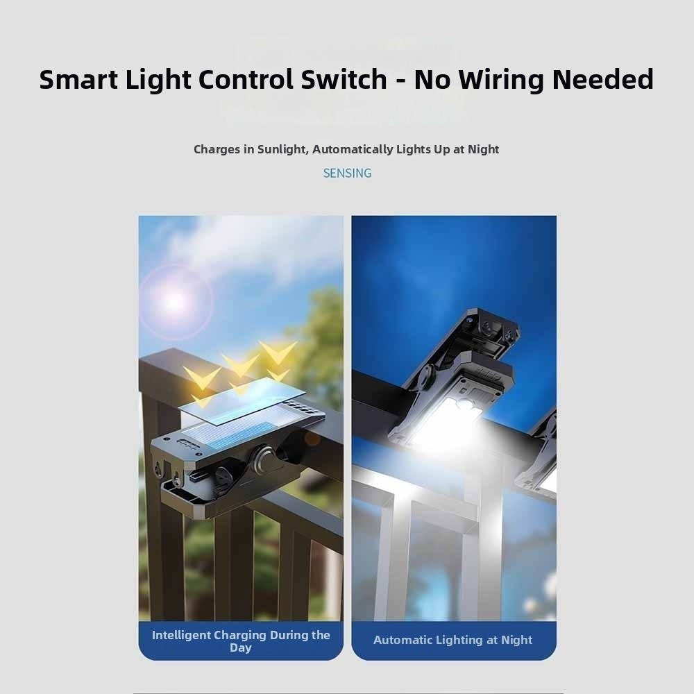 Lampada Solare a Clip con Sens - Smart Garden Gate recensione e prezzo