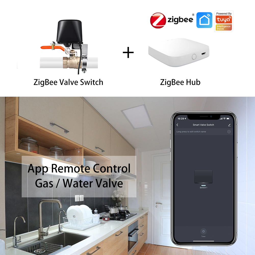 ZigBee Valvola Acqua/Gas Siste - Smart Garden Gate recensione e prezzo