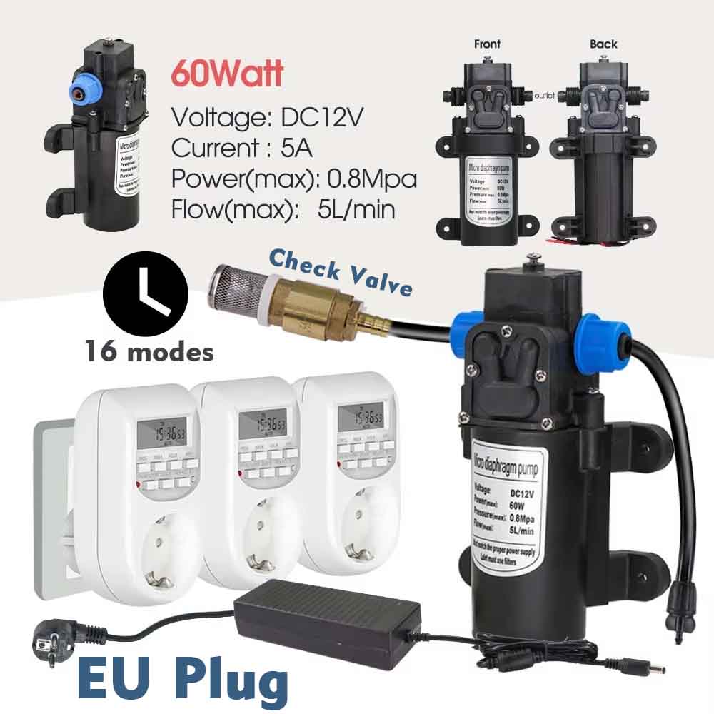 60w pompa autoadescante nebuli - Smart Garden Sprinkler System recensione e prezzo