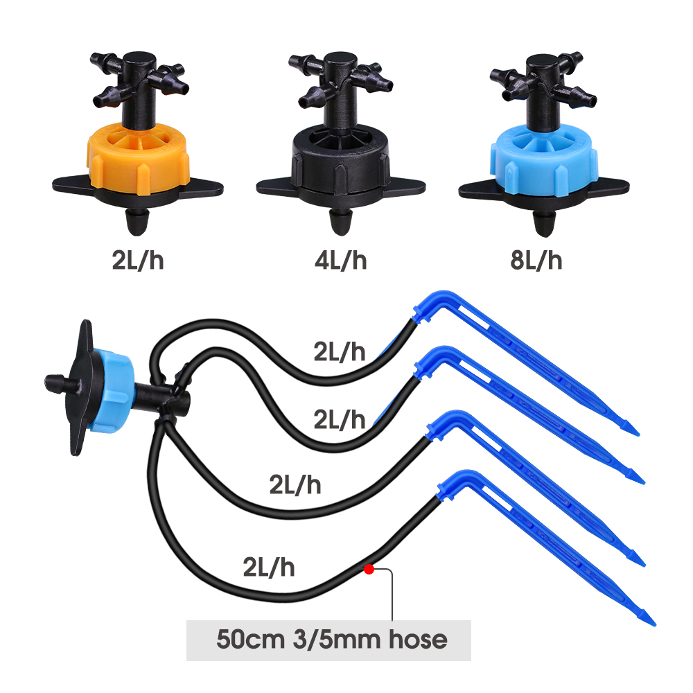 10Set 2/4/8L/H Set di gocciola - Smart Garden Sprinkler System recensione e prezzo