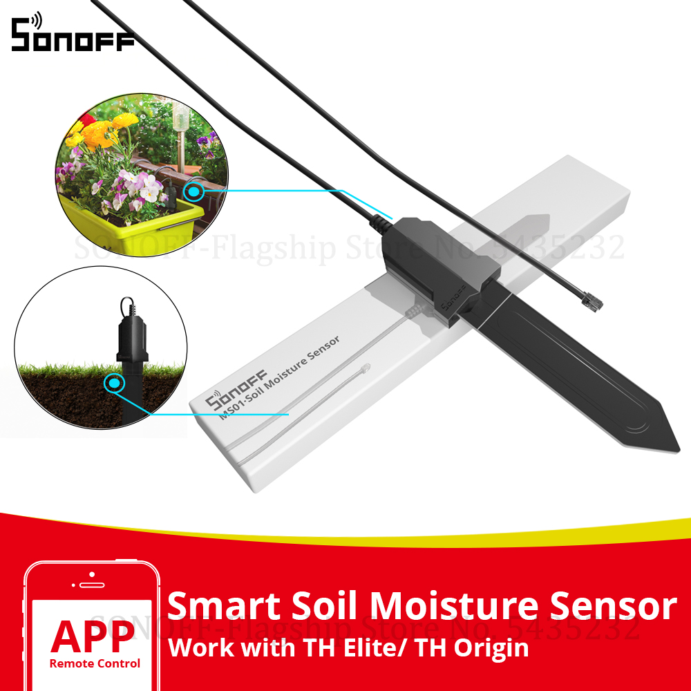 SONOFF MS01 sensore di umidità - Smart Garden Test recensione e prezzo