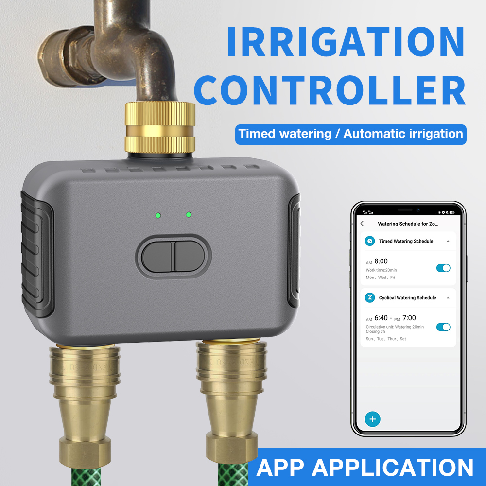 Tuya timer per irrigazione a 2 - Smart Garden In Home recensione e prezzo