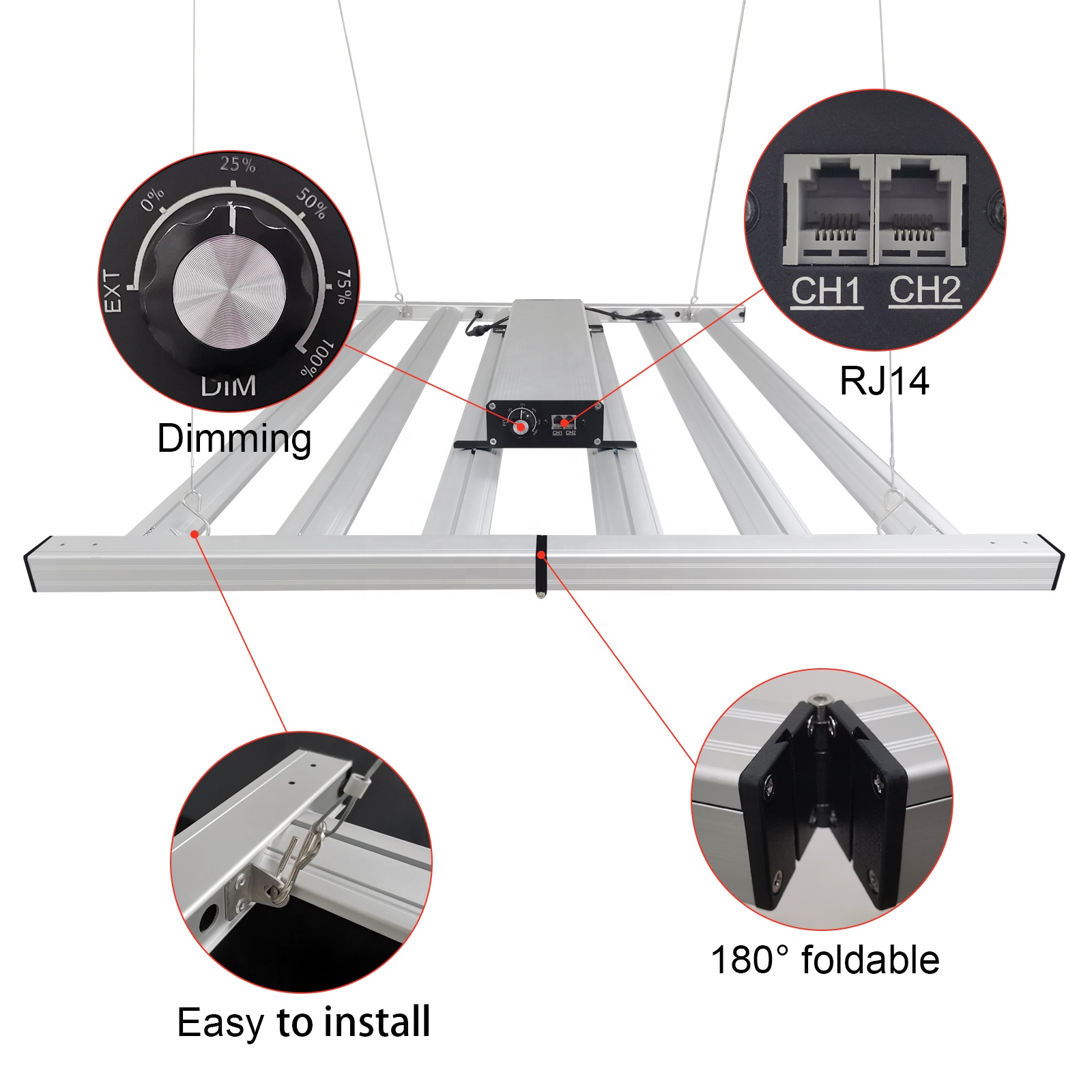 Liweida 100W 300W 600W 900W Ba - Led Plant Light Strip recensione e prezzo