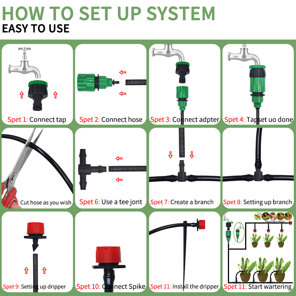 Micro sistema di irrigazione a - Smart Garden Sprinkler System recensione e prezzo
