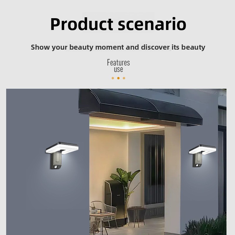 Nuova lampada da parete solare - Smart Garden recensione e prezzo